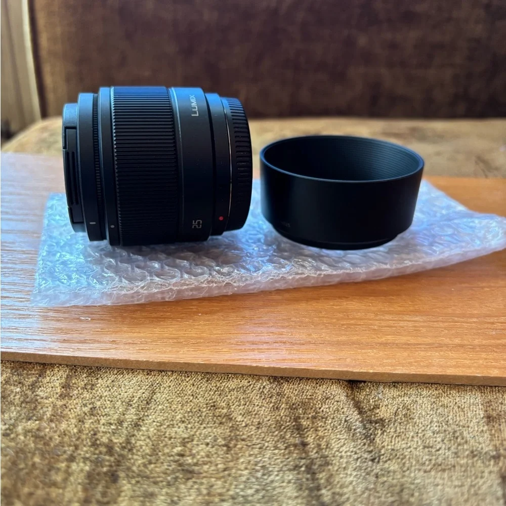 Panasonic Lumix G 25mm F1.7 Lens - Black